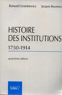 histoire des institutions